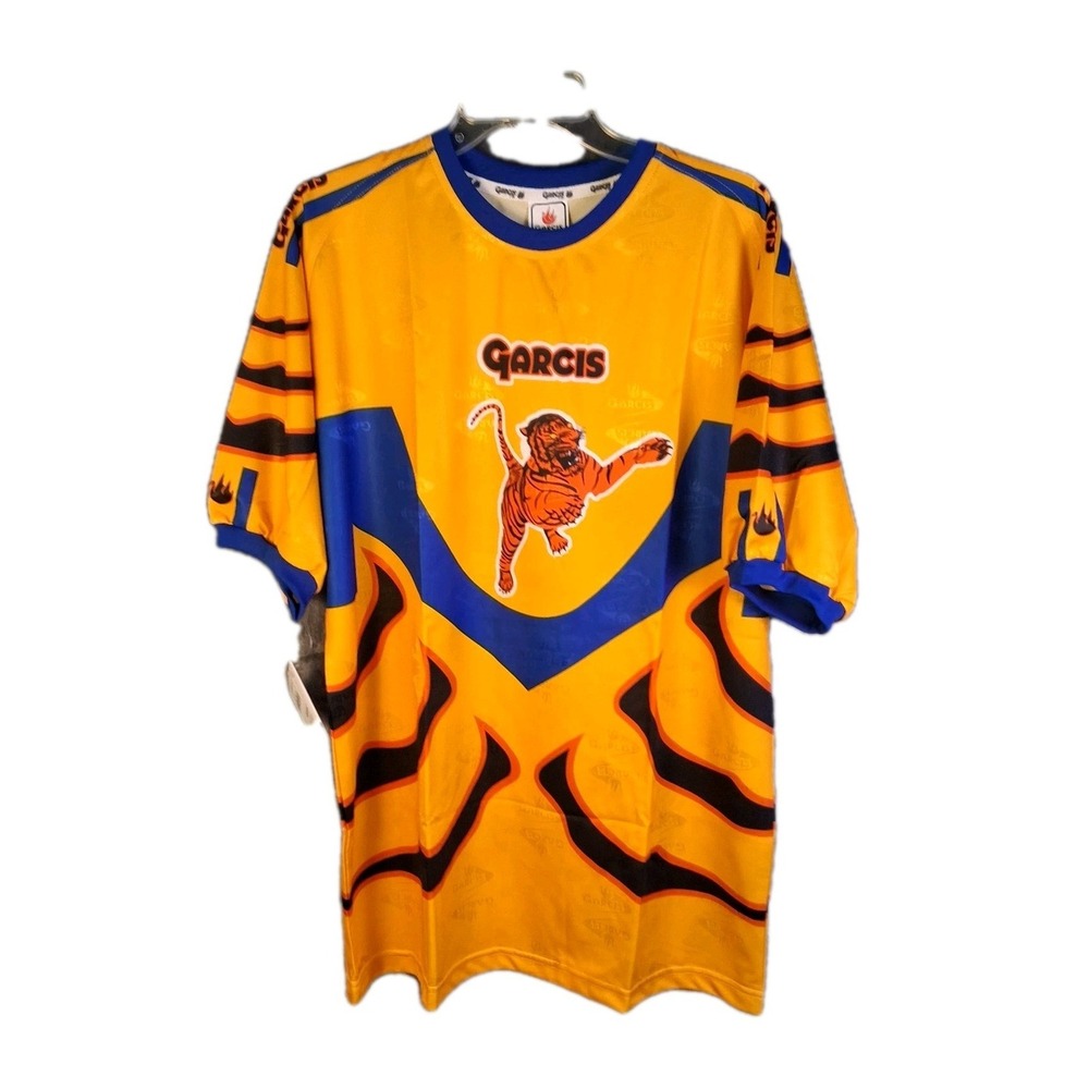 Vintage Gracis Soccer Futboll Jersey Kit Mexico Tigres Graphic Y2K